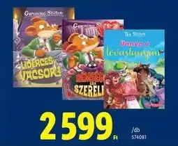 Lidl Geronimo Stilton könyvek ajánlat