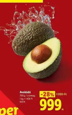 Lidl Avokádó ajánlat