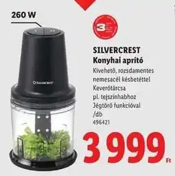 Lidl SILVERCREST Konyhai aprító ajánlat