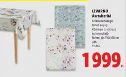 Lidl Livarno Asztalterítő ajánlat