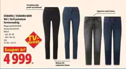 Lidl ESMARA / ESMARA MEN Női / férfi prémium farmernadrág ajánlat