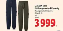 Lidl ESMARA MEN ajánlat