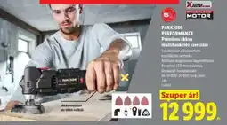 Lidl Parkside Performance Prémium akkus multifunkciós szerszám ajánlat