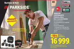 Lidl PARKSIDE PERFORMANCE ajánlat
