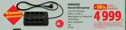 Lidl Parkside Elosztó USB-porttal ajánlat