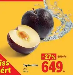 Lidl Japán szilva ajánlat
