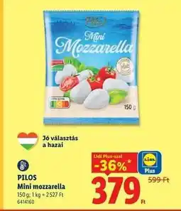Lidl PILOS Mini mozzarella ajánlat