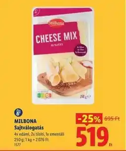 Lidl MILBONA Sajtválogatás ajánlat