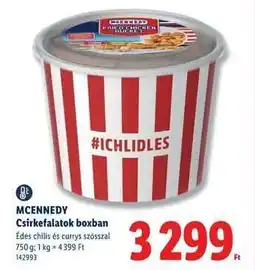Lidl Mcennedy Csirkefalatok boxban ajánlat