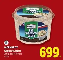 Lidl MCENNEDY Káposztasaláta ajánlat