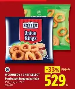 Lidl MCENNEDY / CHEF SELECT ajánlat