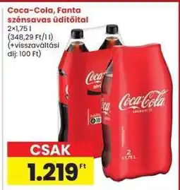Interspar Coca-Cola, Fanta szénsavas üdítőital ajánlat