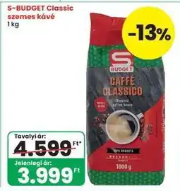 Interspar S-BUDGET Classic szemes kávé ajánlat