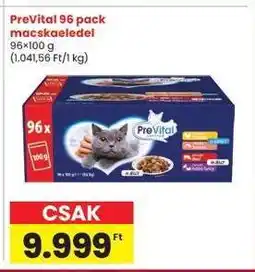 Interspar PreVital 96 pack macskaeledel ajánlat