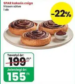 Interspar SPAR kakaós csiga ajánlat