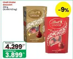 Interspar Lindt Lindor desszert ajánlat