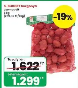 Interspar S-BUDGET burgonya ajánlat