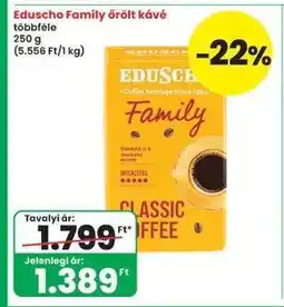 Interspar Eduscho Family őrölt kávé ajánlat