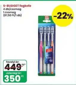 Interspar S-BUDGET fogkefe ajánlat