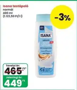 Interspar Isana testápoló ajánlat
