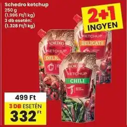 Interspar Schedro ketchup ajánlat