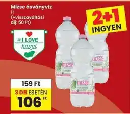 Interspar Mizse ásványvíz ajánlat