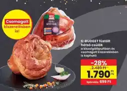 Interspar S-BUDGET füstölt hátsó csülök ajánlat