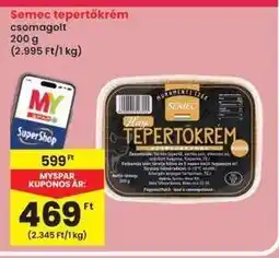 Interspar Semec tepertőkrém ajánlat