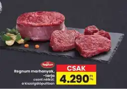 Interspar Regnum marhanyak, tarja ajánlat