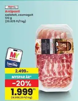 Interspar Antipasti ajánlat