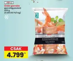 Interspar Óriás garnéla gyorsfagyasztott ajánlat