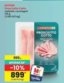 Interspar DESPAR Prosciutto Cotto ajánlat