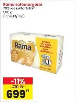 Interspar RAMA Sütőmargarin ajánlat