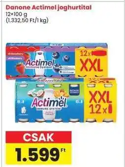 Interspar Danone Actimel joghurtital ajánlat