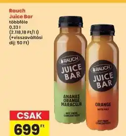 Interspar Rauch Juice Bar ajánlat