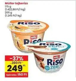 Interspar Müller Tejberizs ajánlat