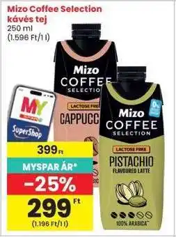 Interspar Mizo Coffee Selection kávés tej ajánlat
