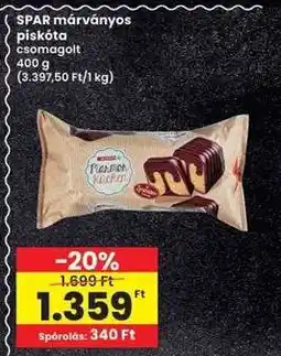 Interspar SPAR márványos piskóta ajánlat