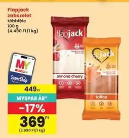 Interspar Flapjack zabszelet többféle ajánlat