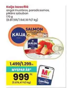 Interspar Kaija lazacfilé ajánlat