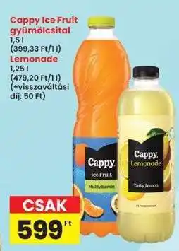Interspar Cappy Ice Fruit gyümölcsital ajánlat
