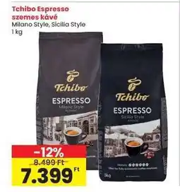 Interspar TCHIBO Espresso szemes kávé ajánlat