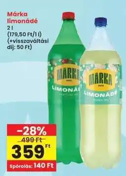 Interspar MÁRKA Limonádé ajánlat