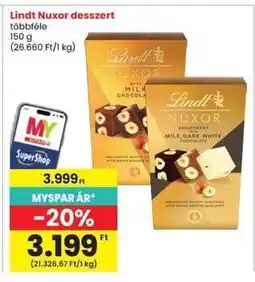 Interspar Lindt Nuxor Desszert ajánlat