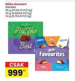 Interspar Milka desszert ajánlat