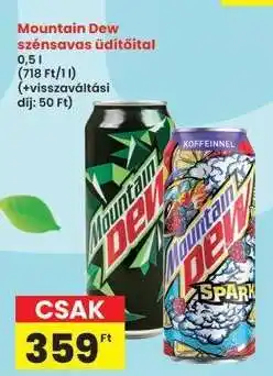 Interspar Mountain Dew szénsavas üdítőital ajánlat