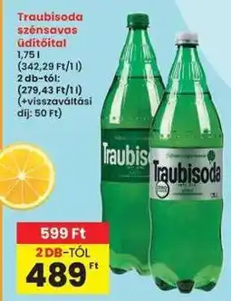 Interspar Traubisoda szénsavas üdítőital ajánlat