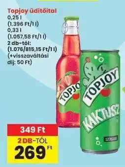 Interspar TopJoy Üdítőital ajánlat