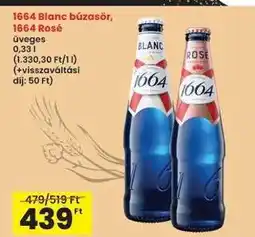 Interspar 1664 Blanc búzasör, 1664 Rosé ajánlat