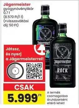 Interspar Jägermeister ajánlat